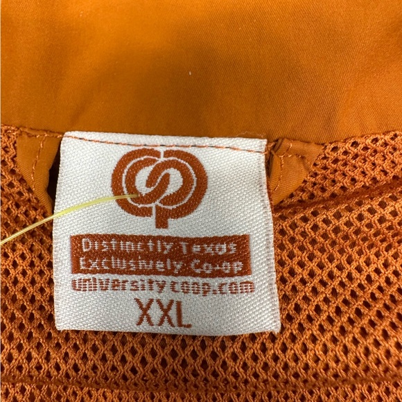 University of Texas Longhorns Zipper Windbreaker size XXL - Picture 6 of 6